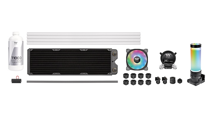 Test : kit watercooling custom Thermaltake PACIFIC CLM360 Ultra 1 Kit WC Custom Thermaltake
